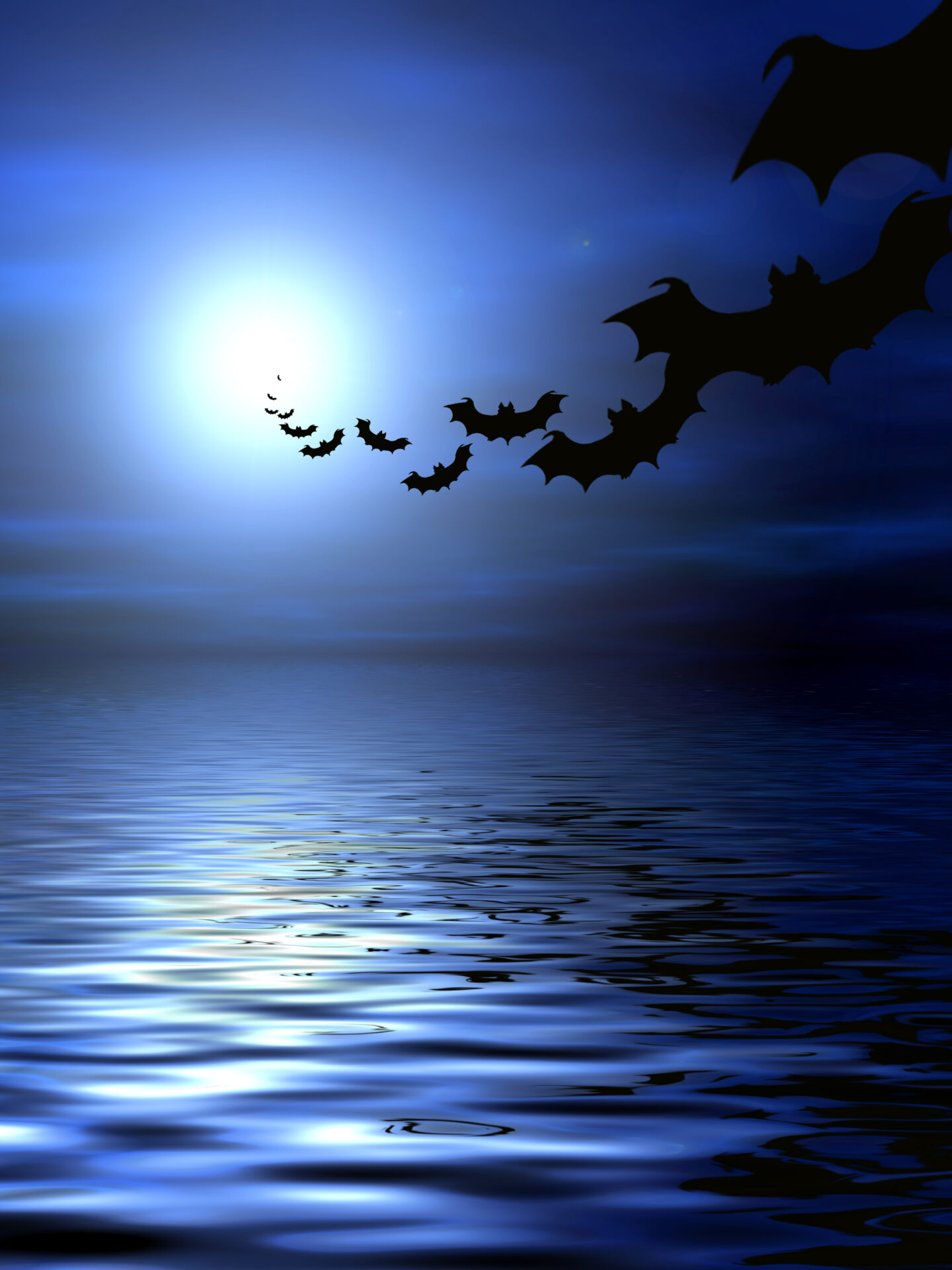 Bats having a party without a hot tub. Poor bats.